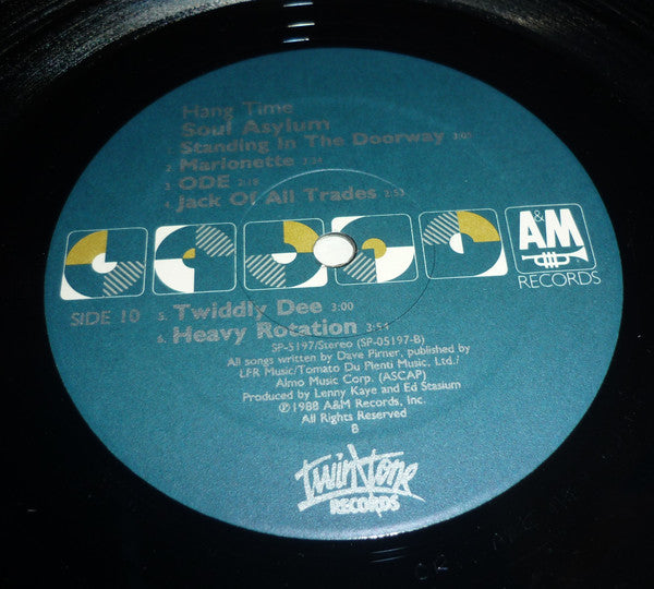 Soul Asylum (2) : Hang Time (LP, Album, EMW)