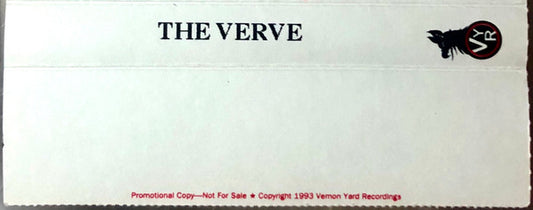 The Verve : Three Tracks From A Northern Soul (Cass, S/Sided, Promo, Smplr)