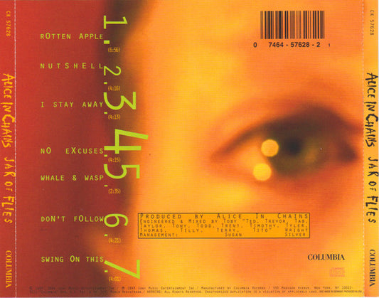 Alice In Chains : Jar Of Flies (CD, EP, RP)
