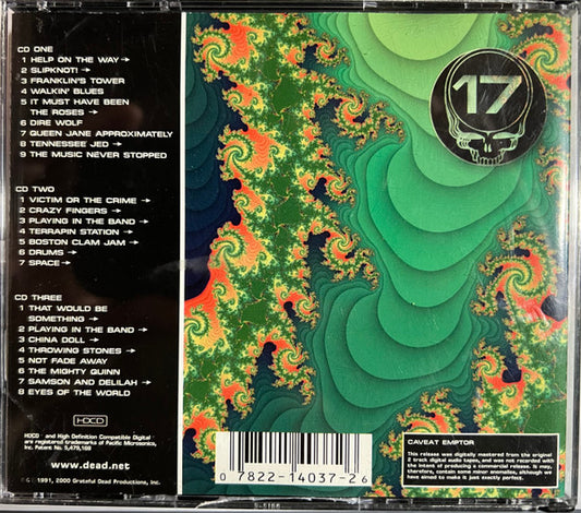 Grateful Dead* : Dick's Picks Volume Seventeen Boston Garden 9/25/91 (3xHDCD, Album)