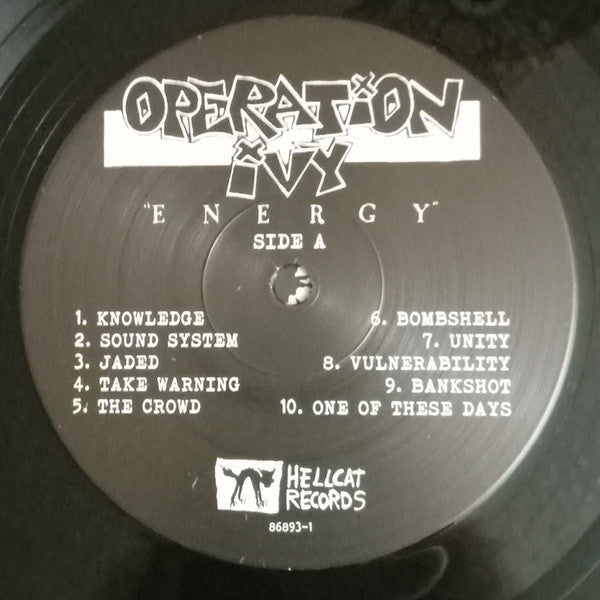 Operation Ivy : Energy (LP, Album, RE)