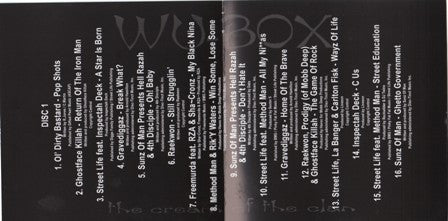 Various : Wu-Box: The Cream Of The Clan (2xCD, Comp)