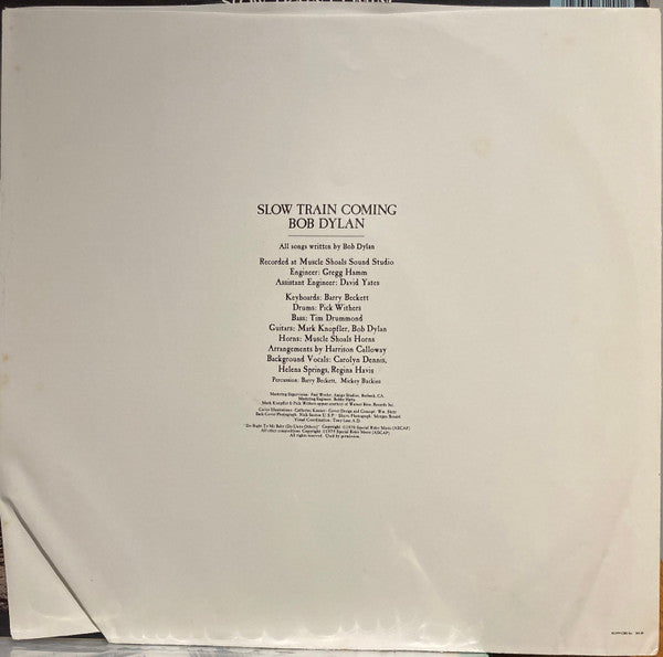 Bob Dylan : Slow Train Coming (LP, Album, Ter)