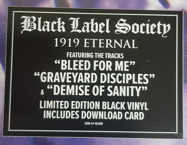 Black Label Society : 1919 Eternal (2xLP, Album, Ltd, RE)