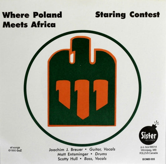 Gnomes Of Zurich (2) : Where Poland Meets Africa / Staring Contest (7", Single)