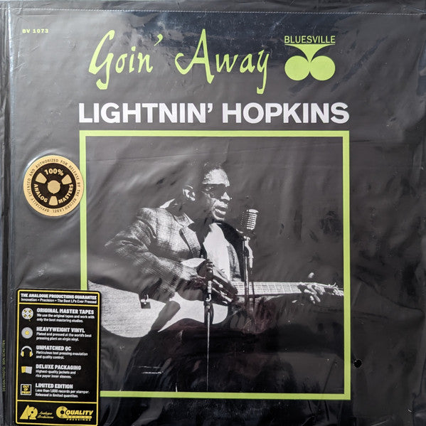 Lightnin' Hopkins : Goin' Away (LP, Album, Ltd, RE, RP, 180)