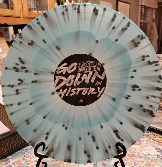 Four Year Strong : Go Down In History (LP, S/Sided, EP, Etch, RP, Whi)