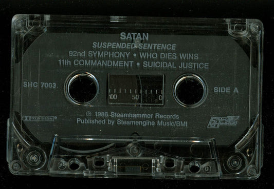Satan : Suspended Sentence (Cass, Album)
