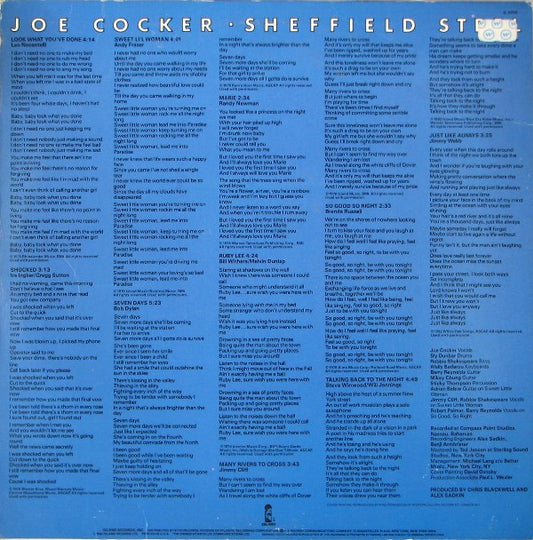 Joe Cocker : Sheffield Steel (LP, Album, SP )