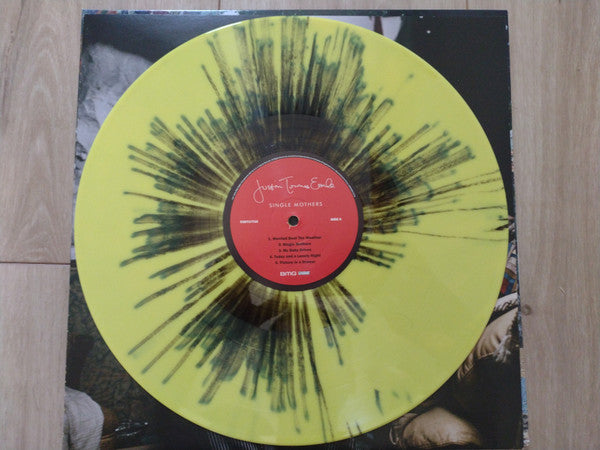 Justin Townes Earle : Single Mothers / Absent Fathers (2xLP, Album, Comp, Yel)