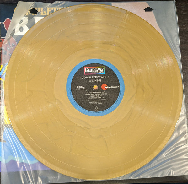 B.B. King : Completely Well (LP, Album, Ltd, RE, Gol)