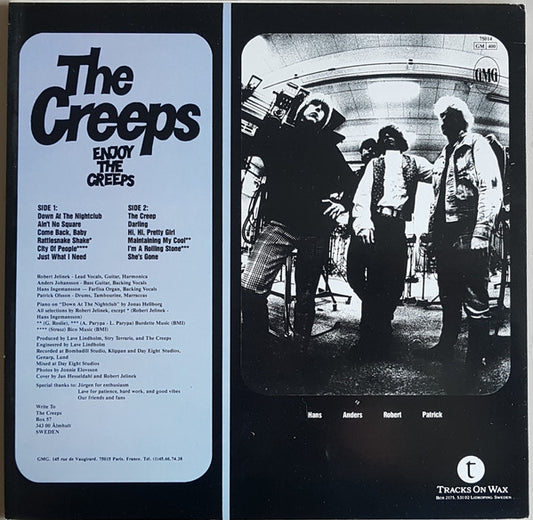 The Creeps : Enjoy The Creeps (LP, Album, Dis)