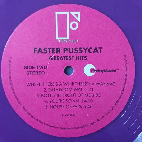 Faster Pussycat : Greatest Hits (LP, Comp, Ltd, RE, Pur)