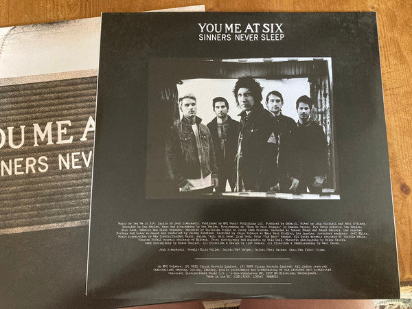 You Me At Six : Sinners Never Sleep (LP, Album, RM)