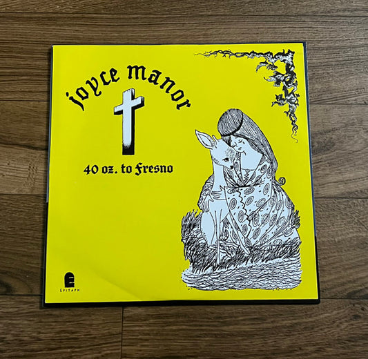 Joyce Manor : 40 Oz. To Fresno (LP, S/Sided, Album, Etch, Pin)