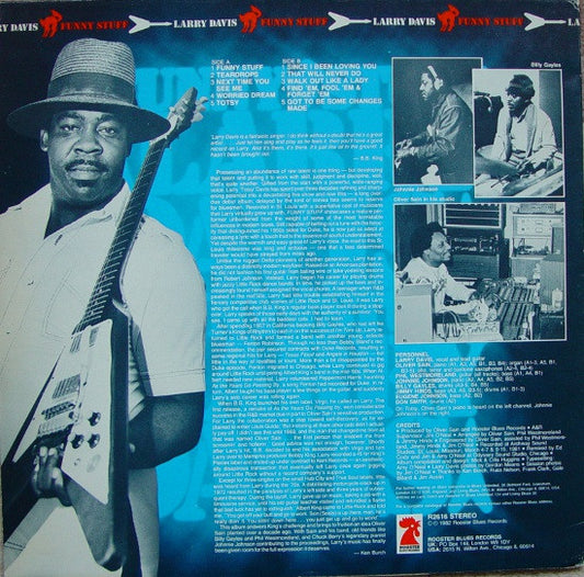 Larry Davis (4) : Funny Stuff (LP, Album)