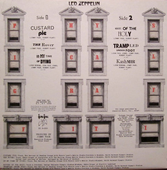 Led Zeppelin : Physical Graffiti (2xLP, Album, SP )