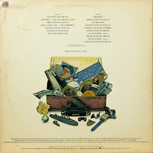 George Carlin : A Place For My Stuff (LP, Album, SP )