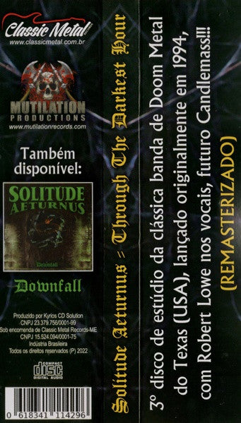 Solitude Aeturnus : Through The Darkest Hour (CD, Album, RE, RM)