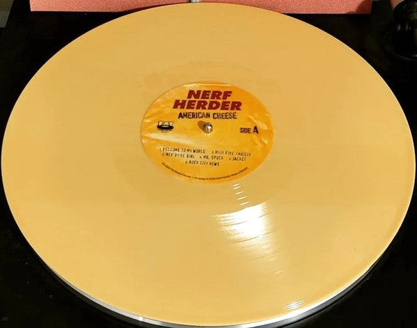 Nerf Herder : American Cheese (LP, RE, RM, Yel)