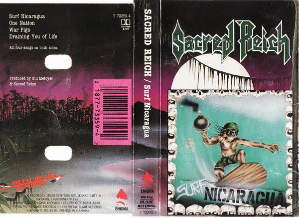 Sacred Reich : Surf Nicaragua (Cass, EP)