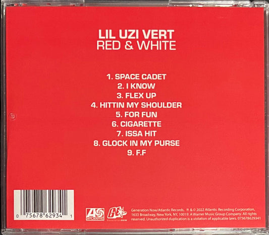 Lil Uzi Vert : Red & White (CDr, EP)