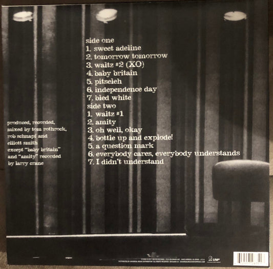 Elliott Smith : XO (LP, Album, RE, RP)