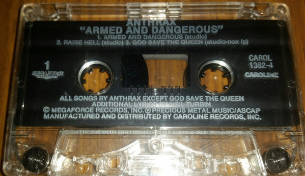 Anthrax : Armed And Dangerous (Cass, EP)