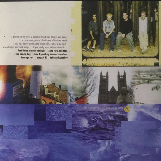 The Ataris : End Is Forever (LP, Album, Ltd, RE, Blu)