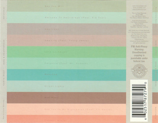 Kanye West : 808s & Heartbreak (CD, Album, Enh)