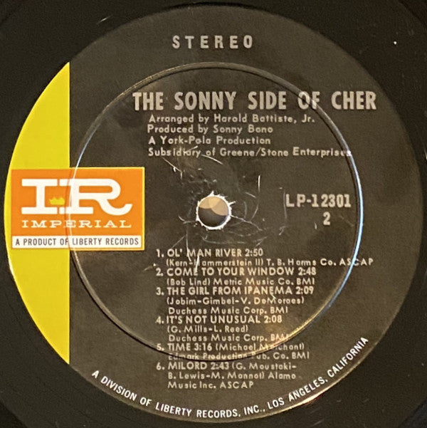 Chér* : The Sonny Side Of Chér (LP, Album, Ind)