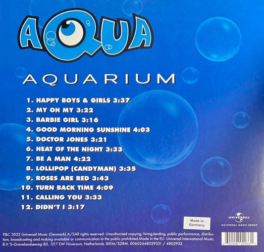 Aqua : Aquarium (LP, Album, Ltd, RE, 25t)