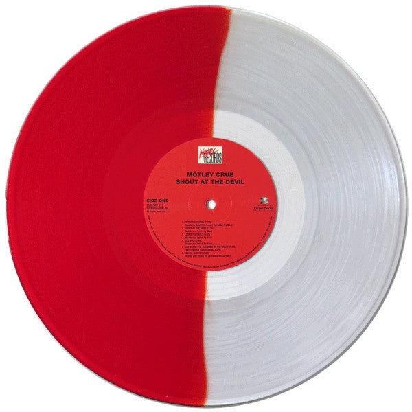 Mötley Crüe : Shout At The Devil (LP, Album, Ltd, RE, Red)