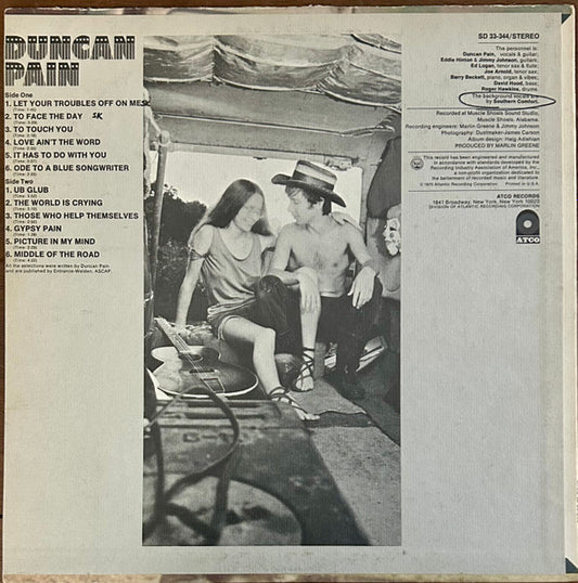 Duncan Pain (2) : Duncan Pain (LP, Promo, PR )