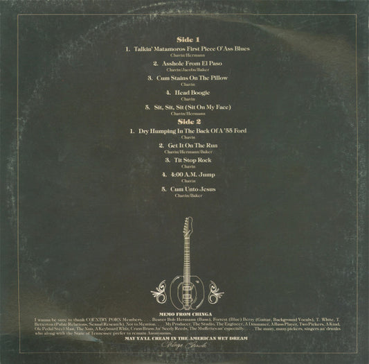 Chinga Chavin : Chinga Chavin's Country Porn (LP, Album, Gat)