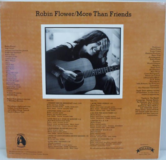 Robin Flower : More Than Friends (LP, Album)