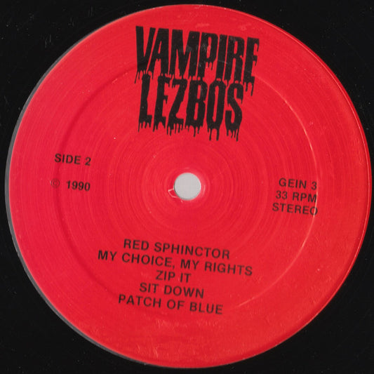 Vampire Lezbos : Patch Of Blue (LP)