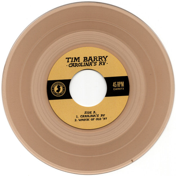 Tim Barry : Carolina's RV (7", EP, Ltd, Bee)