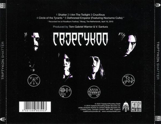 Triptykon : Shatter (Eparistera Daimones Accompanied) (CD, EP)