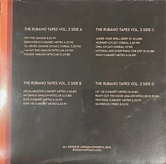 The Smashing Pumpkins : The Rubano Tapes Vol. 2 (2xLP, Album, Ltd, Yel)