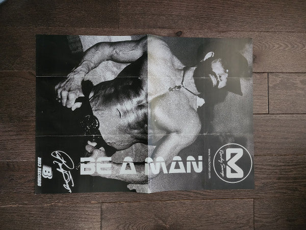 Macho Man Randy Savage : Be A Man (LP, Album, Bioplastic, Unofficial, Sil)