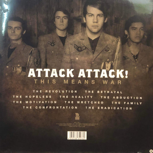 Attack Attack! : This Means War (LP, Album, Ltd, RE, A-s)