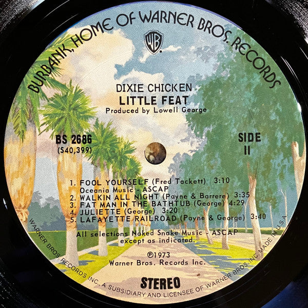 Little Feat : Dixie Chicken (LP, Album, Ter)