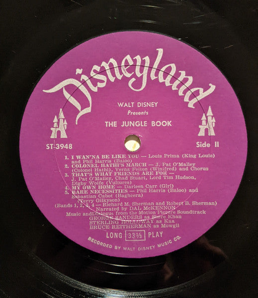 Various : The Story And Songs Of The Jungle Book (LP, Album, Mono, RP)