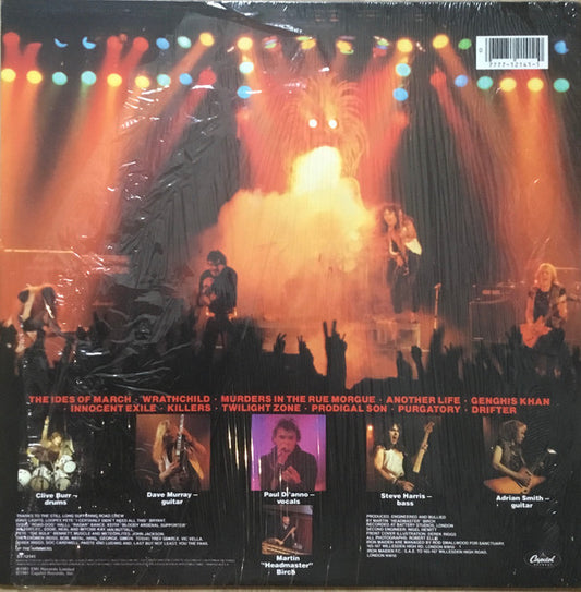 Iron Maiden : Killers (LP, Album, RE, Jac)