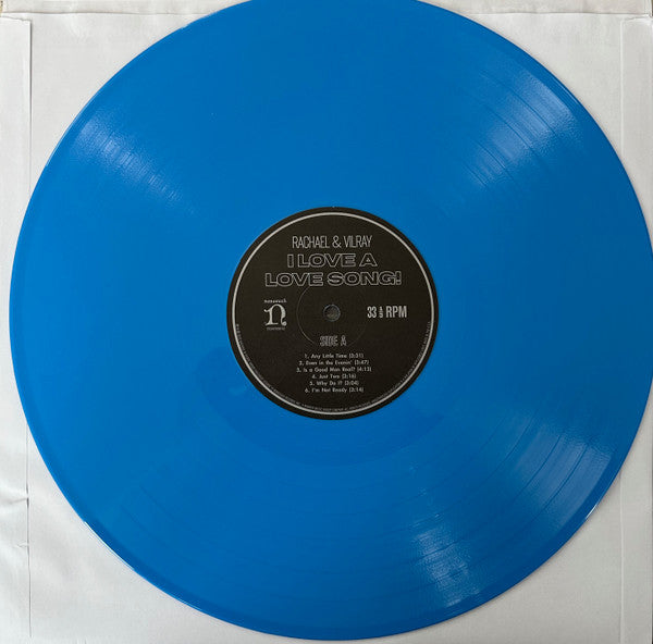 Rachael & Vilray : I Love A Love Song! (LP, Album, Sky)
