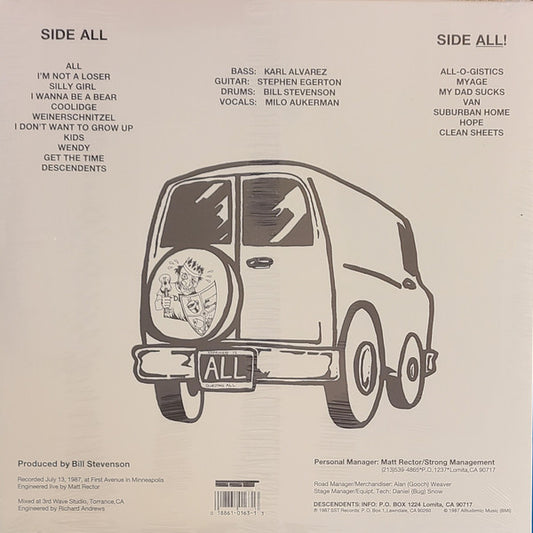 Descendents : Liveage! (LP, Album, RE)