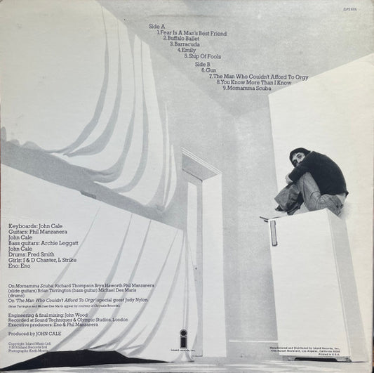 John Cale : Fear (LP, Album, San)