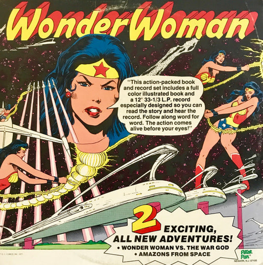 Unknown Artist : Wonder Woman (See And Hear Two Exciting Stories) (LP)