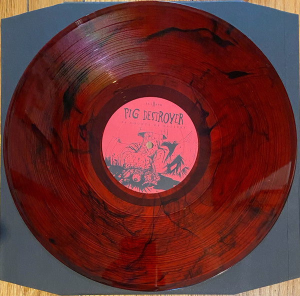 Pig Destroyer : 38 Counts Of Battery (LP, Comp, RE, RM, Red)